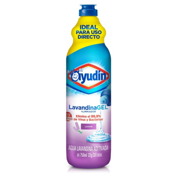 Lavandina en Gel