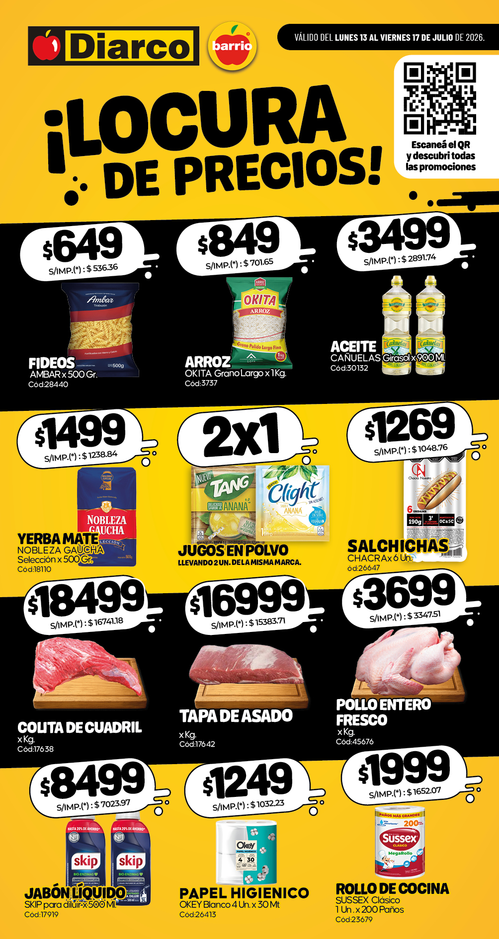 ESPECIAL LOCURA DE PRECIOS