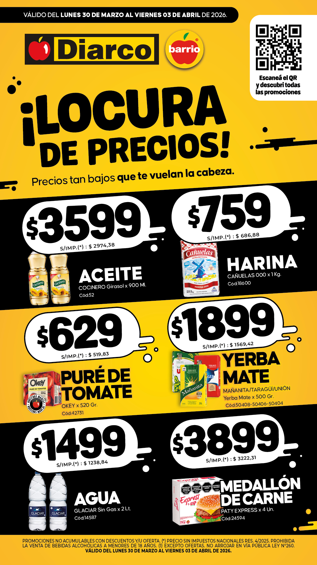 ESPECIAL LOCURA DE PRECIOS