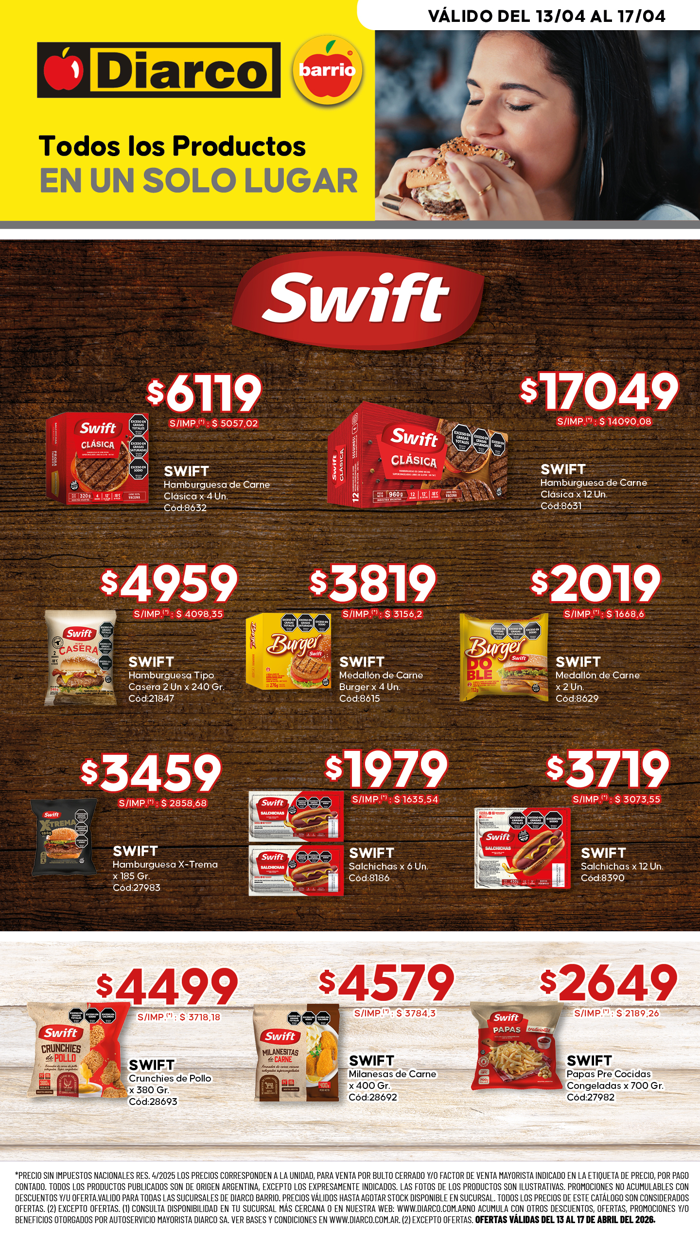 ESPECIAL SWIFT