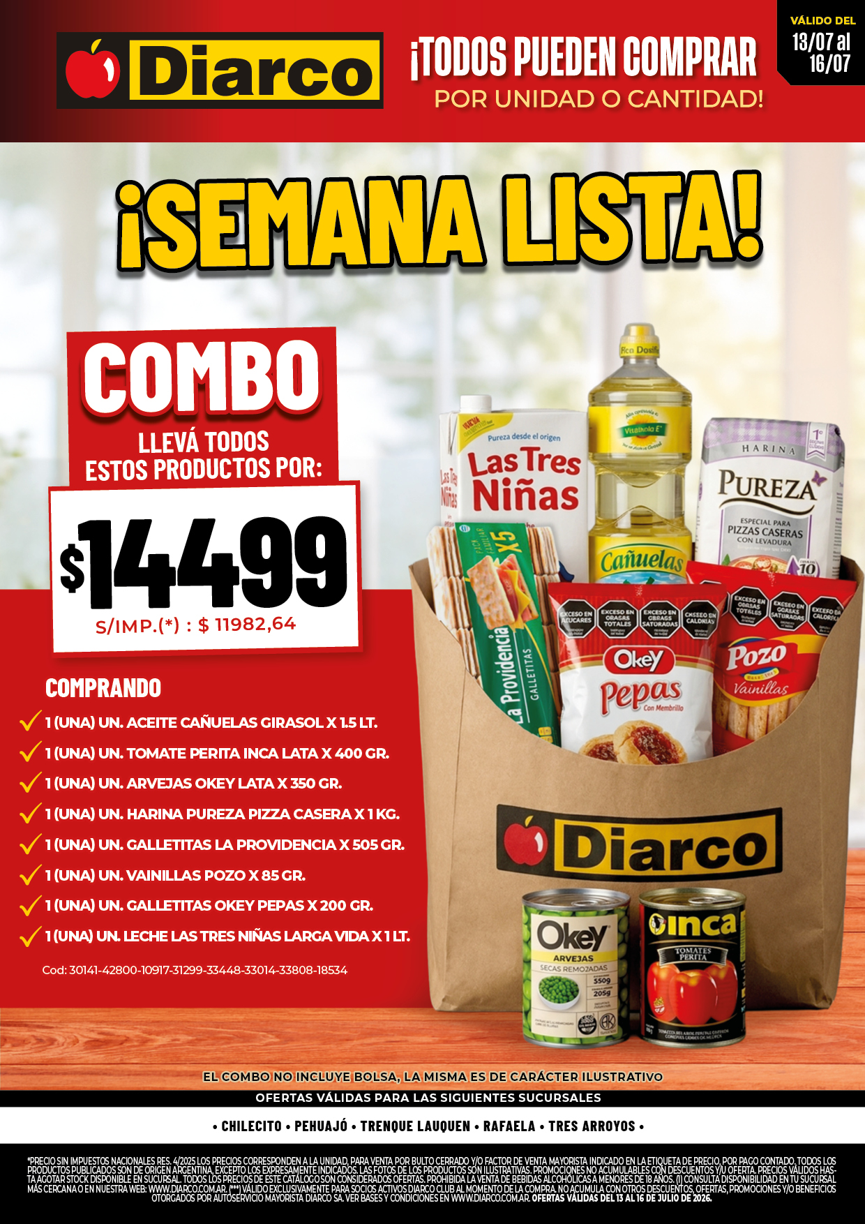 SEMANA LISTA